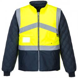 Hi-Vis kéttónusúkabát - kifordítható 2.