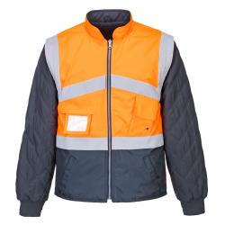 Hi-Vis kéttónusúkabát - kifordítható 3.