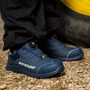 Dunlop Matt Navy S3 ESD gyorsfűzős félcipő 2.