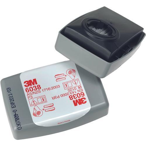 3M 6038 szűrőbetét P3, gözök HF, O3 1pár 1.