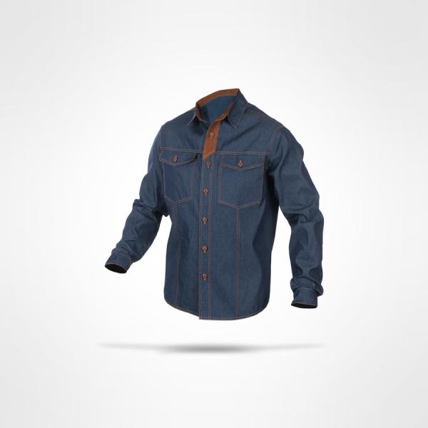 Texas kék 10-441-32 hosszú ujjú ing 1.