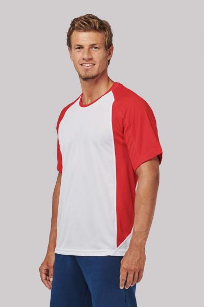 unisex two-tone short-sleeved t-shirt 1.