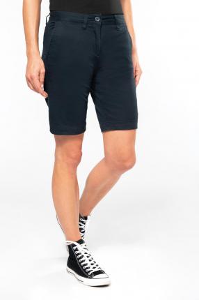 ladies' chino bermuda shorts 1.